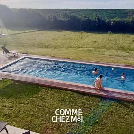 Avec Piscine Pour 10 Personnes - Du Der Villa