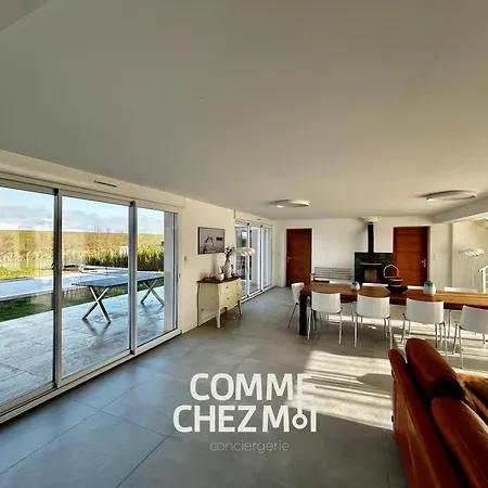 Avec Piscine Pour 10 Personnes - Du Der