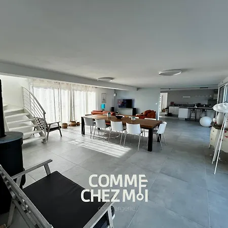 Avec Piscine Pour 10 Personnes - Du Der Villa