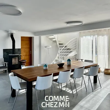 Avec Piscine Pour 10 Personnes - Du Der Villa *